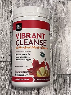 Vibrant Health Vibrant Cleanse Organic Master Cleanse Powder Vegan And Gluten • $24.50