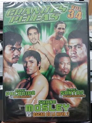 Grandes Peleas Vol.3y4 (Manny Pacquiao Vs. Marco Barrera1 )(Shane Mosley Vs.... • $39.99