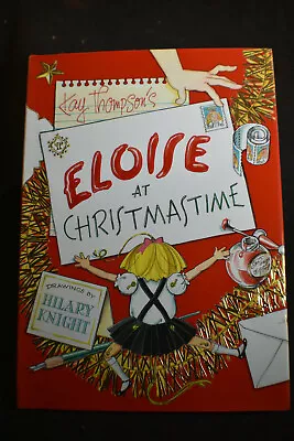 1999 *First Simon & Schuster* Eloise At Christmastime HCDJ • $12.99