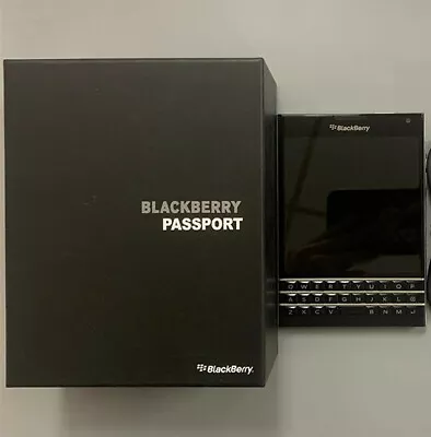 BlackBerry Passport Q30 (SQW100-1) 32GB 3GB RAM -Black Unlocked Brand New In Box • $172