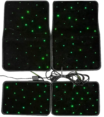 Starlight Car Mat - Fiber Optic Car Mat Changes Colors With App Remote Music • $256.83