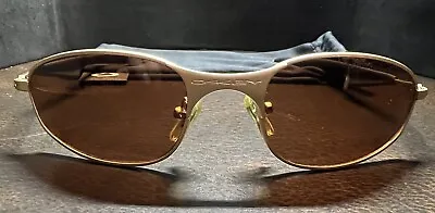 Oakley A Wire 1.0 Copper Frames #05-575 Sunglasses Iridium Lens VeryRare Vintage • $188