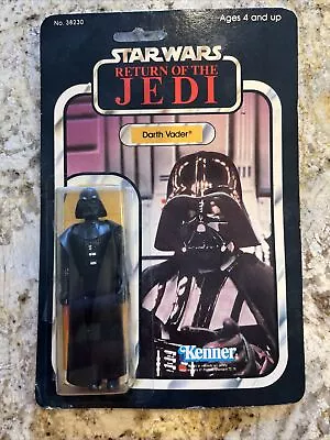 Vintage 1983 Kenner Star Wars ROTJ 77 Back Darth Vader MOC Great Condition Taped • $111.50