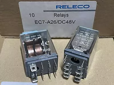 New EC7-A26/DC48V Intermediate Relay 10A 48VDC 8 Pins X 1pc • $7.50