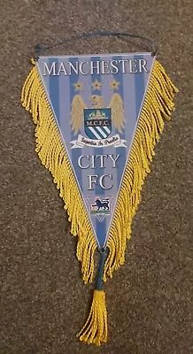 Manchester City FIFA 2012 Club Crest Pewmier League Small Pennant • £12