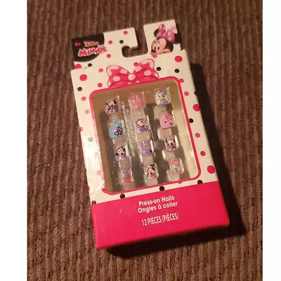 Super Cute Disney Minnie Mouse Press-On Nails Set (12 Pieces) • $17.99