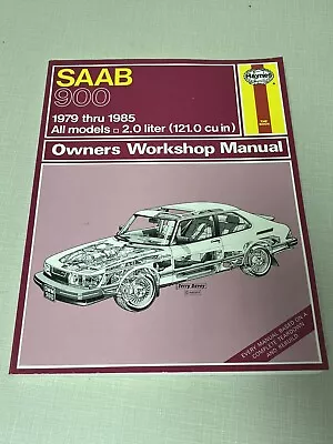 SAAB 900 (1979 Thru 1985) Haynes Owners Workshop Manual Book 289 Pages Mechanic • $12