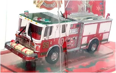 Code 3 Collectibles 1/64 Scale 12211 - Pierce Christmas Pumper 99 Fire Engine • £79.99