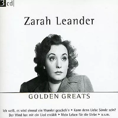 Golden Greats By Zarah Leander (CD Mar-2004 Disky) • $6.16