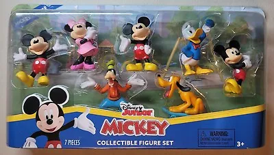 DISNEY JUNIOR MICKEY Mouse & Friends Collectible Figure Set 8 Pieces New Sealed  • $5