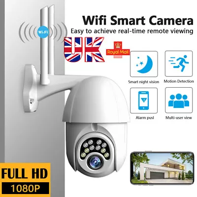 £25.64 • Buy V380 Pro 1080P WIFI IP Camera Wireless Outdoor CCTV PTZ Smart Home Dome Security