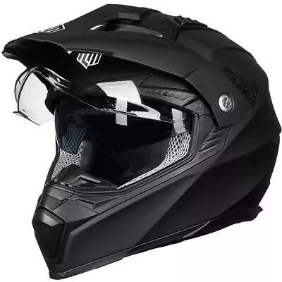 ILM Pre-Owned Dual Sport Dirt Bike Motocross Off Road Motorcycle Helmet DOT 606V • $45