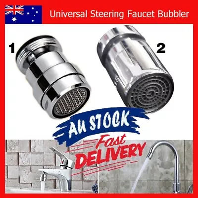 360° Swivel Kitchen Tap Head Water Saving Faucet Extender Sprayer Sink Aerator • $11.95