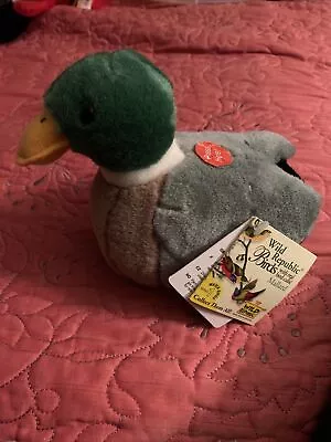 Wild Republic Audubon Mallard Duck Quack Sounds Calls Plush Stuffed 2010 • $28