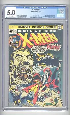 $499.99 • Buy X-Men 94 - 1975 - CGC 5.0 - New X-Men Begin