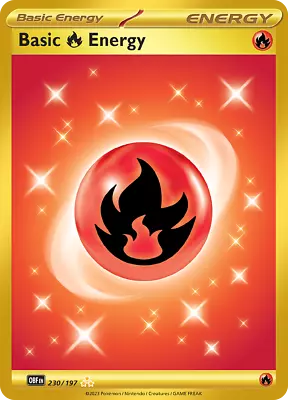 Basic Fire Energy (230/197) [Scarlet & Violet: Obsidian Flames] • $15.20