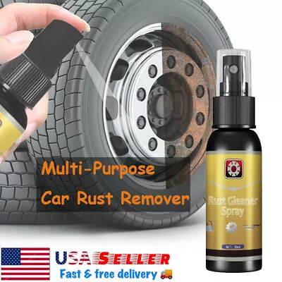 $7.99 • Buy Car Parts Rust Cleaner Spray Wheel Hub Rust Remover Derusting Liquid Accessories