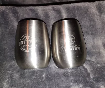 Achievement Hunter/Off Topic Stainless Steel Whiskey Glass • $20