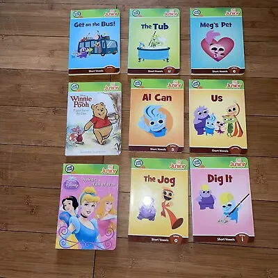 Leapfrog Tag Junior Disney & Short Vowels Book Bundle • £18.50