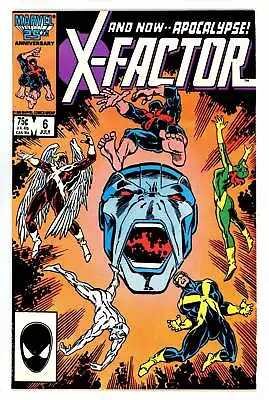 X-Factor Vol 1 6 FN/VF (7.0) Marvel (1986) 1st Appearance Apocalypse • $20.05