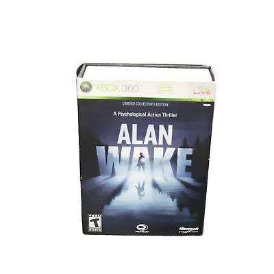 Alan Wake -- Limited Collector's Edition (Microsoft Xbox 360 2010) - Excellent • $80