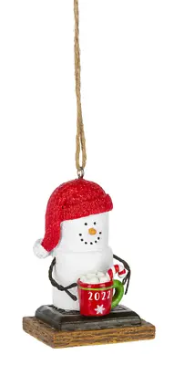 Smores Snowman 2022 Annual Christmas Ornament By Midwest CBK • $10.97