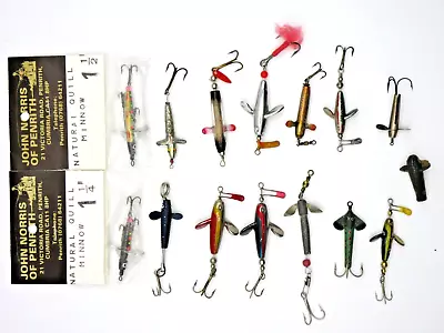 15 Vintage Devon-McGinty Lures- Some Unusual- 2 NIP • $9.99