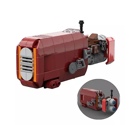 MOC Star Wars The Black Series Rey's Speeder Building Blocks Set 168 PCS • $26.39