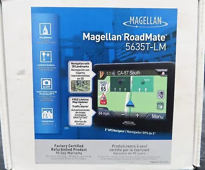 Magellan Roadmate 5  GPS Navigator (5635T-LM) • $44.98