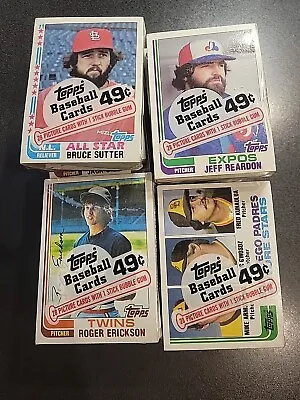 1982 Topps Baseball (28) Card Cello Pack - Factory Sealed - Ripken Rookie? • $29.95