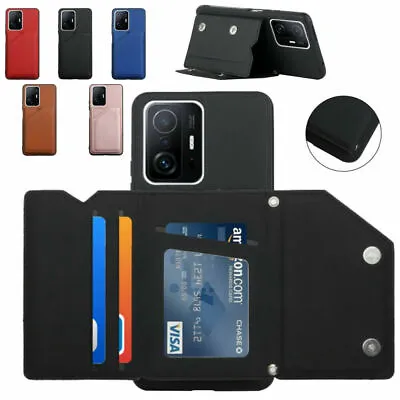 For Oppo A58 A78 4G/5G A38 A18 Reno 10 A57 A77 Wallet Leather Card Holder Case • $17.87