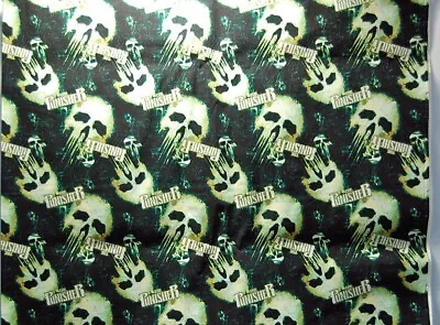 Marvel The Punisher/Skull Toss Cotton Fabric Print - By The HALF YARD • $5.50