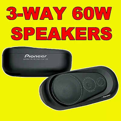 £79.99 • Buy Pioneer Box Type Shelf Rear Deck Car/van/caravan/boat/pod/motorhome Speakers