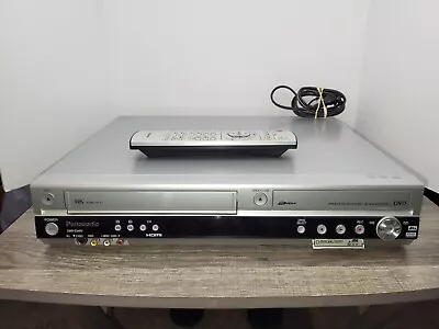 Panasonic DMR-ES46V Combo Player VHS To DVD Recorder VCR Dubbing HDMI+RMT Remote • $179.99