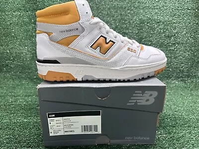 New Balance 650 White Beige BB650RCL Men Size 9 Vintage Trainer NEW With Box • $65