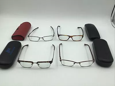 Mixed Lot Of 4 Name Brand Eyeglasses Frames Ralph Lauren Oakley Gant Dereon  • $19.99