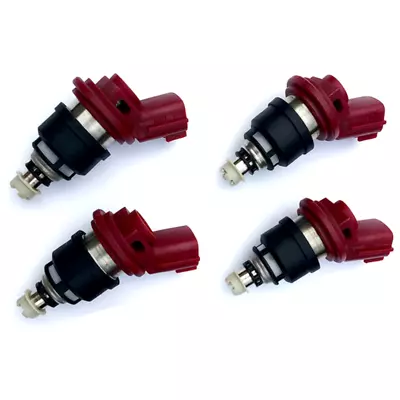 4pcs 750cc Side Feed Fuel Injectors For NISSAN SR20 DET S13 S14 S15 E85 • $75.04