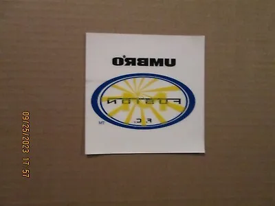 MLS Miami Fusion F.C. Vintage Defunct Circa 1998 Umbro Team Logo Window Decal • $20