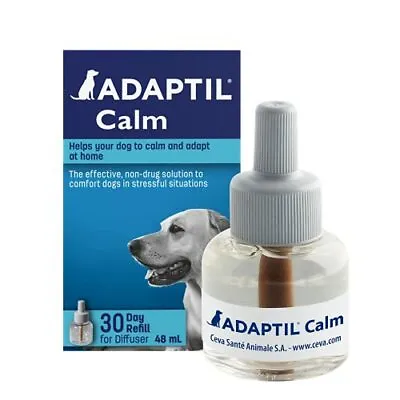 Adaptil Calm Diffuser Refill - Dog Calming Spray Suppliment Puppy Training • £25.21