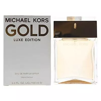 Michael Kors Gold Luxe Edition Eau De Parfum Spray For Women 3.4 Ounce • $324.99