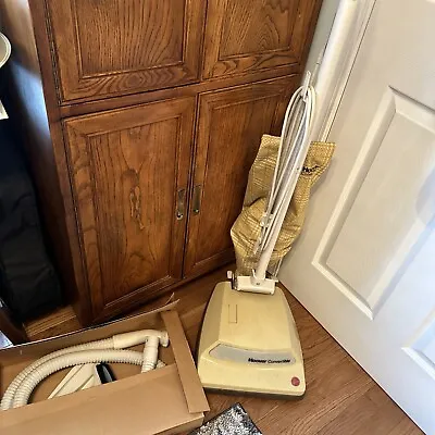 Vintage 70s Vacuum Cleaner Hoover Convertible With The Accessories Nice! • $140