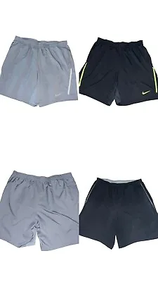 Nike Vintage Athletic Shorts 3 Pc Lot Mens Size XXL 2XL Gray Black • $30