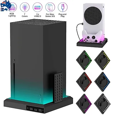 USB LED Light Stand Station 7 Colors High-Speed For Xbox Series X/S Accessories • $35.99
