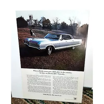 1966 Buick Electra 225 Country Print Ad Vintage 60s • $7.99