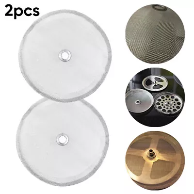 Replacement Spare Mesh Filter Plate French Press Cafetiere Coffee Maker 8 Cup • £4.51