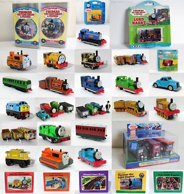 Thomas The Tank Engine Toy Trains + Books By Rev W & Christoher Awdry Selection • £15