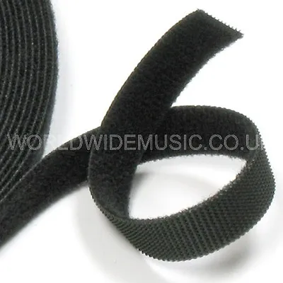 10 VELCRO CABLE TIE LABELS WITH SNAP FASTENER - Organise Your Leads 300mm • £7.15