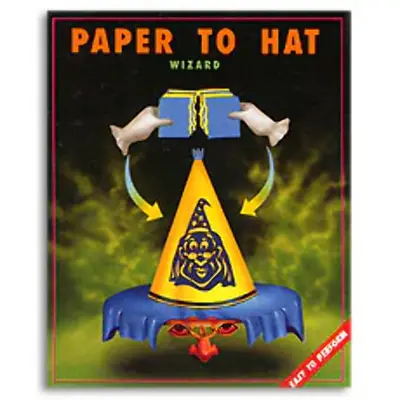 Paper To Hat (Wizard) By Uday - Trick • $15.80