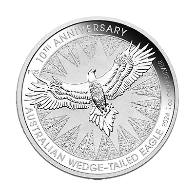 2024 1oz Australia Wedge Tailed Eagle 10th Anniversary .9999 Silver Coin BU • $41.95