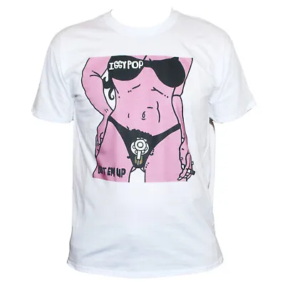 Rude Offensive Garage Punk Rock T Shirt Iggy Pop Unisex Short Sleeve S-2XL • £13.05